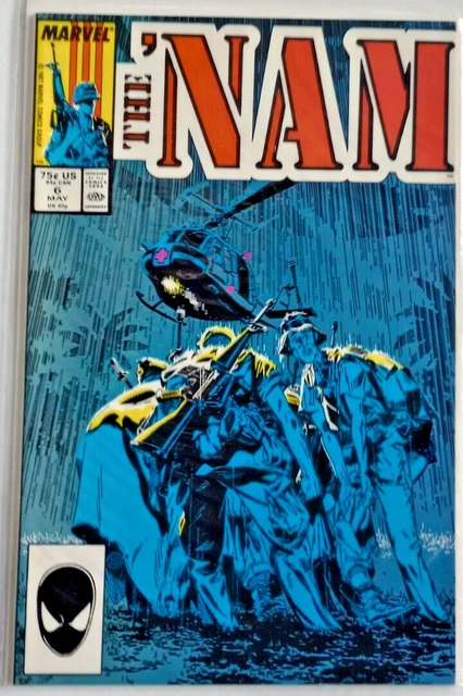 The Nam Comic Book #6 Marvel May 1987 Vintage Vietnam Collectible Military USA