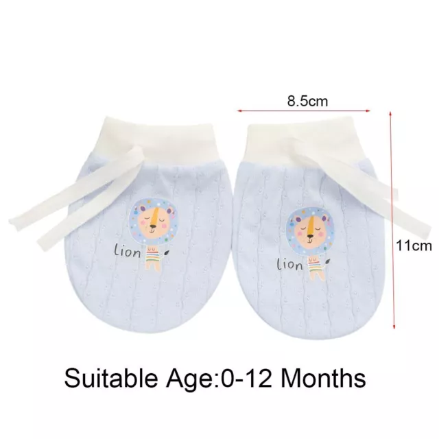 Baby Anti Scratching Gloves Full Glove Newborn Mittens Protection Face Scratch 2