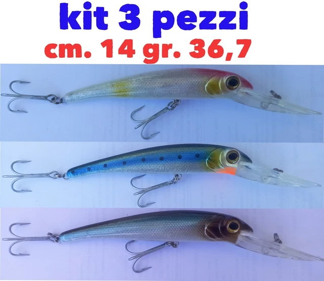 Jump Needle Barra Pesca Spinning Pesce Serra Barracuda