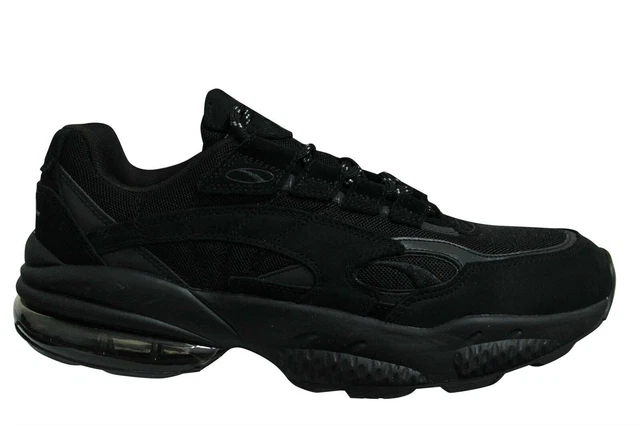 Puma Cell Venom Blackout Low Lace Up Black Casual Mens Trainers 372388 01