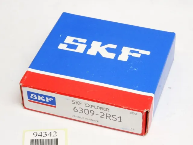 SKF Explorateur Roulements à Billes 6309-2RS1 / Neuf Emballage D'Origine