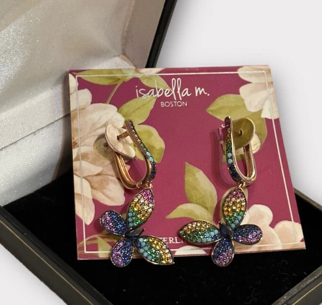 Isabella m deals sterling silver earrings