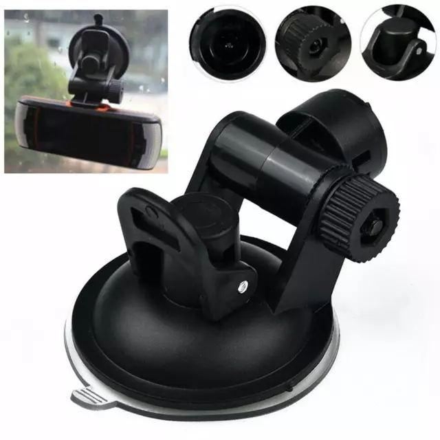 Car Video Recorder Suction Cup Mount Bracket Holder Black For Dash Cam Camera