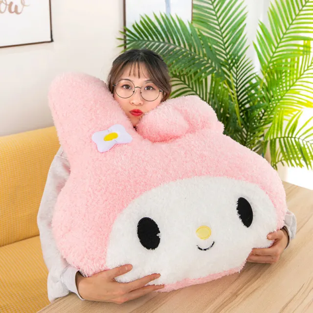 My Melody Pillow Plush Toys Stuffed Doll Huge Backrest Bedroom Cushion Gift