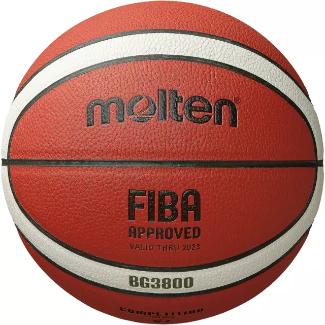 molten B5G3800 indoor / outdoor Basketball - Synthetik Leder | FIBA  U12 Größe 5