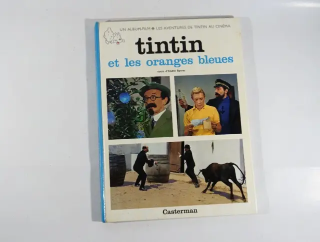 Comic Tintin (Tim) Und Die Orangen Blau Herge Ausgabe 1969