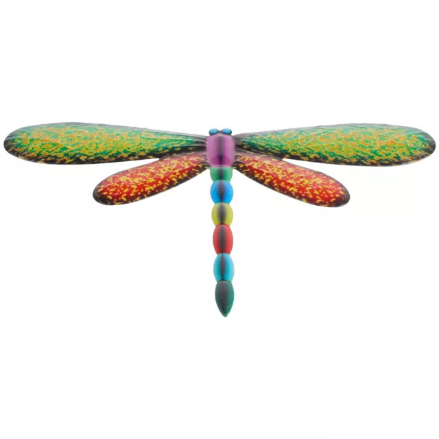 outside Wall Ornaments Iron Dragonfly Hanging Decoration for Home Sculpture
