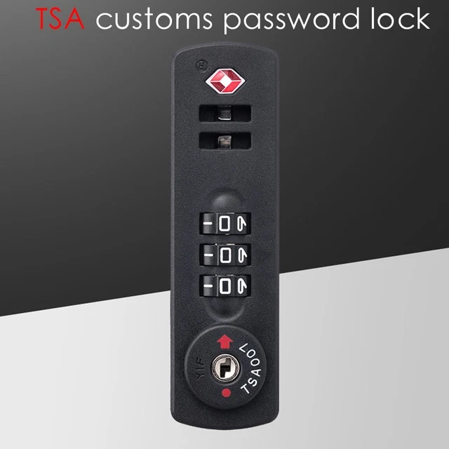 Security Safely Code Lock TSA Customs Lock TSA21123 3 Digit Combination Lock