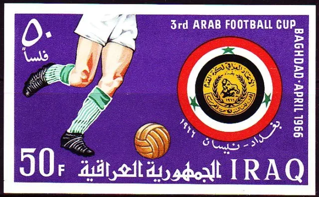 Irak Iraq 1966 ** Bl.9 Fußball Football Soccer
