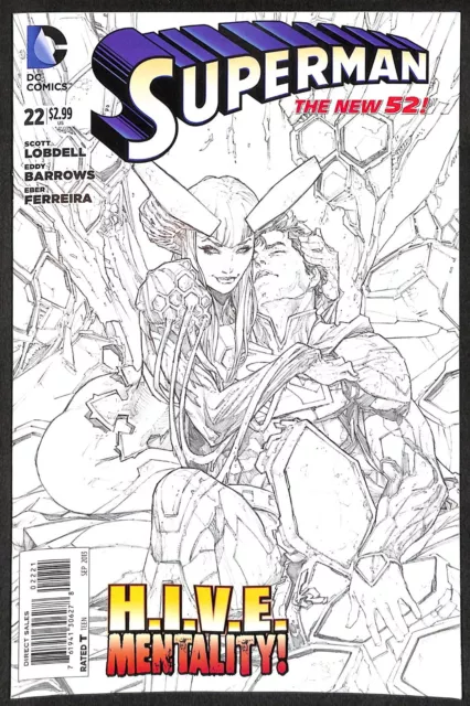 Superman #22 (Vol 3) Kenneth Rocafort 1:25 Sketch Variant