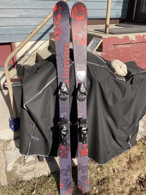 SALOMON LORD 161 cm All Mountain Skis w/Salomon Z10 Bindings Center Mounted