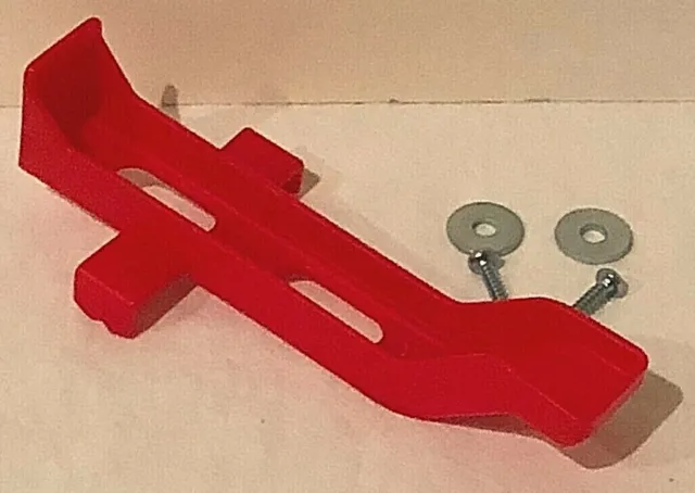 Evenflo Exersaucer Seat Lock Part Replacement Piece with Hardware Triple Fun Red