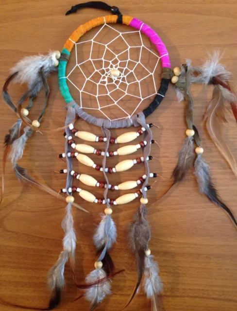 Acchiappasogni Indiani d' America USA Nativi Americani DREAMCATCHER diam 11,5 cm