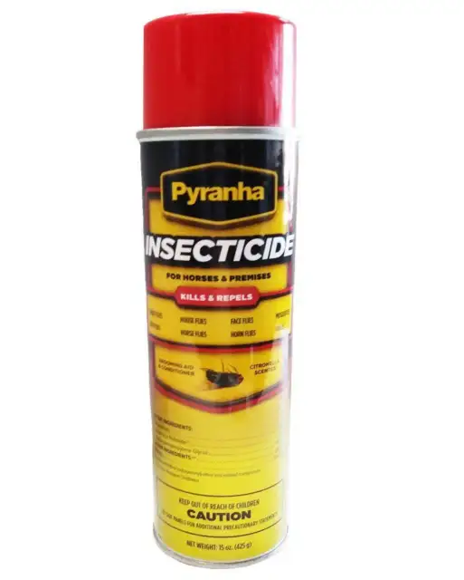 Pyranha Insecticide Aerosol Premise And Horse Fly Spray 15 oz.