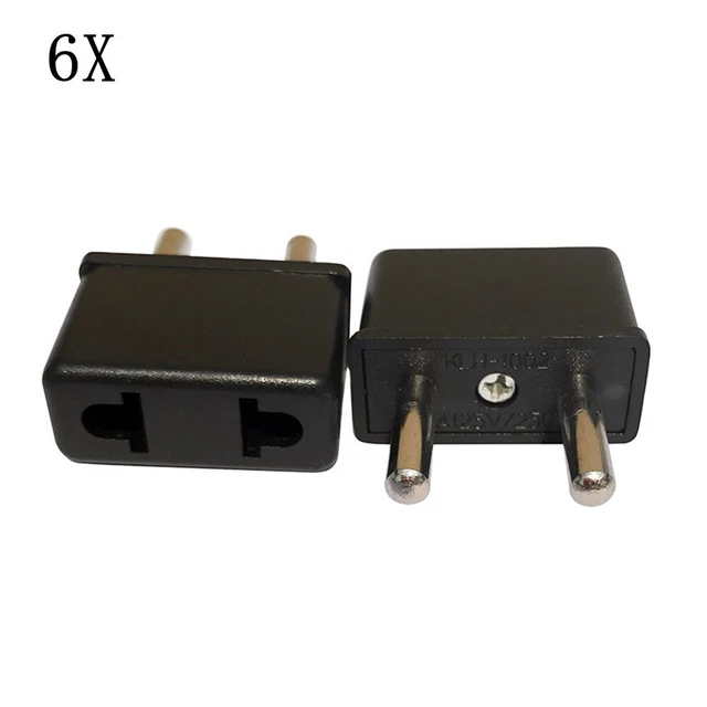 Utile Spina Adattatore Caricabatterie Convertitore 4.0 Mm ABS Alloggiamento Euro 4.0