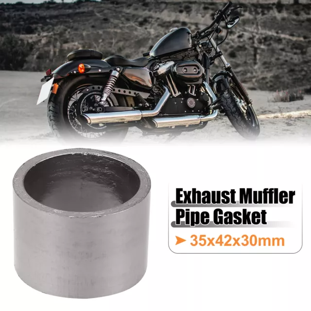 35mm ID 42mm OD Exhaust Muffler Pipe Gasket Graphite Seal Ring for Motorcycle