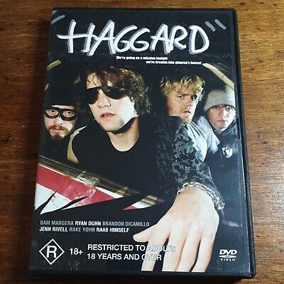 Haggard DVD Bam Margera R4 LIKE NEW FREE POST