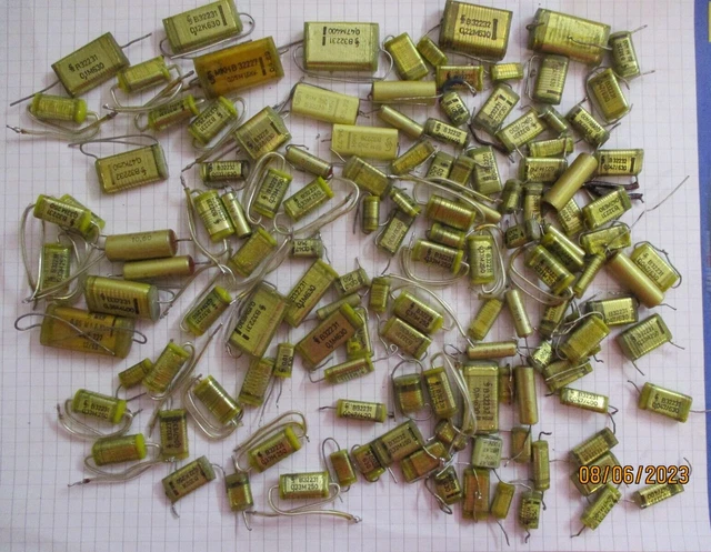SIEMENS    Folienkondensator Konvolut - LOT Vintage capacitor verschiedene Werte