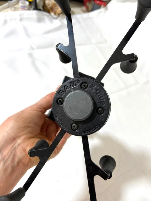 Ram X-Grid Tripod Configuration Holds Phone Ipod