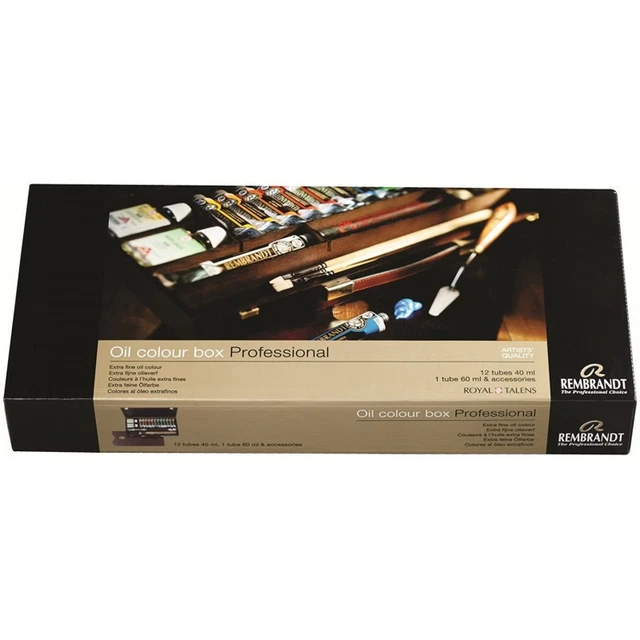 Arteza Ensemble de peinture à l'huile, 24 couleurs, tubes de 12 ml, peintures à l'huile richement pigmentées pour peinture sur toile, kit d'art pour débutants et artistes professionnels