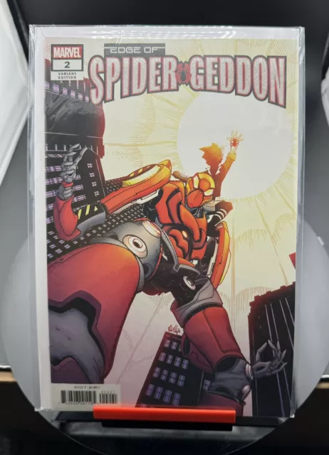 Marvel Comics EDGE OF SPIDER-GEDDON #2 First Abby Brock Hammer Variant NM!