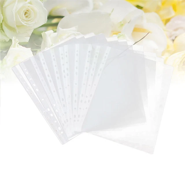 100 pz leganti standard tascabili raccoglitori cartelle file A4