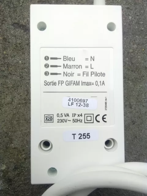 récepteur radio pour chauffage fil pilote - DELTA DORE RF 660 FP