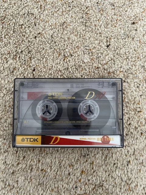TDK D90 90 Minutes Blank Audio Media Recording Cassette Tapes New £4.38 ...