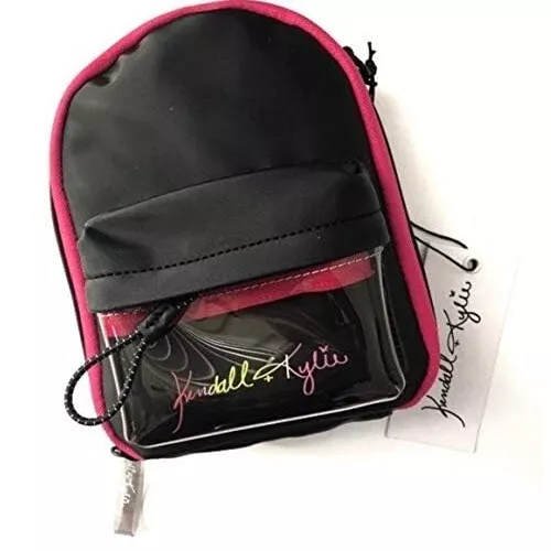 Kendall + Kylie Mini Vanity that coverts to a Crossbody  Black / Pink  [M-5067]