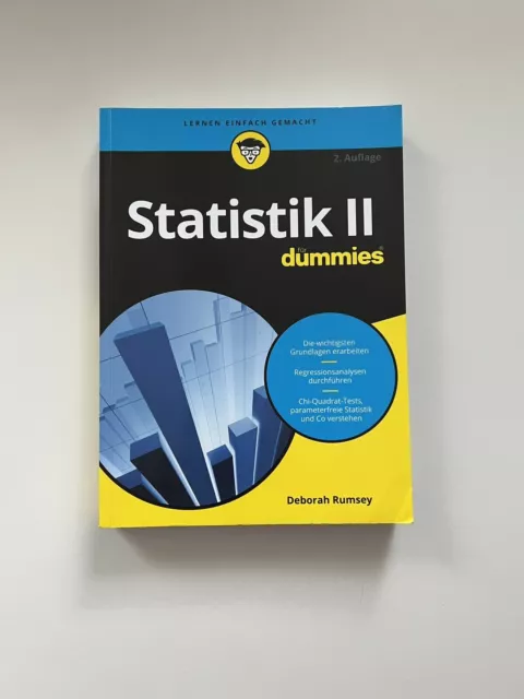 Statistik II für Dummies | Deborah J. Rumsey | Taschenbuch | für Dummies | 2019