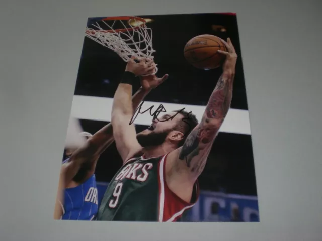 Miroslav Raduljica Basketball NBA signed signiert Autogramm auf 20x28 Foto