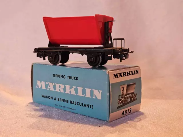 Märklin H0 ++ 4513 Kipplore Güterwagen rot in OVP