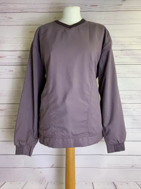 Ladies Purple Sunderlands Of Scotland Original Weatherbeater Golf Top Medium