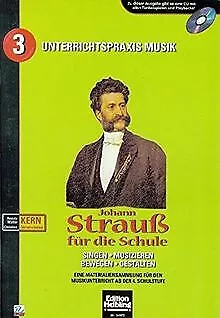 Johann Strauß für die Schule. Heft und AudioCD: Sin... | Buch | Zustand sehr gut