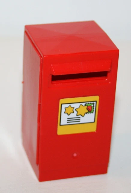 PLAYMOBIL 4161 BOITE A Lettres Rouge Bureau Poste Pere Noel EUR 2,00