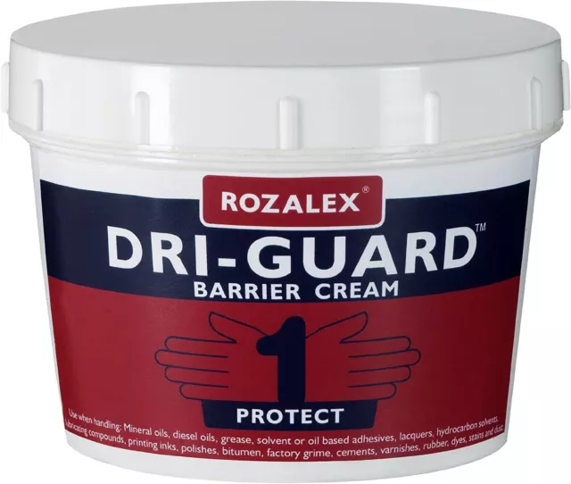 Rozalex Dri-Guard Original Protection Barrier Cream Tub 450 Ml NEW UK