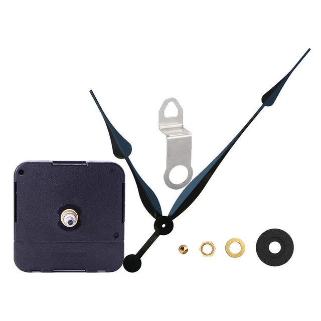 Kit d'accessoires de mécanisme de remplacement de mouvement d'horloge murale à