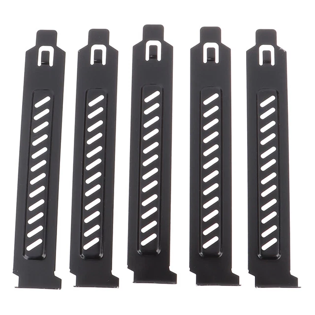 5x PCI Slot Cover Dust Filter Blanking Board Cooling Fan Dust Filter Vent_AJ