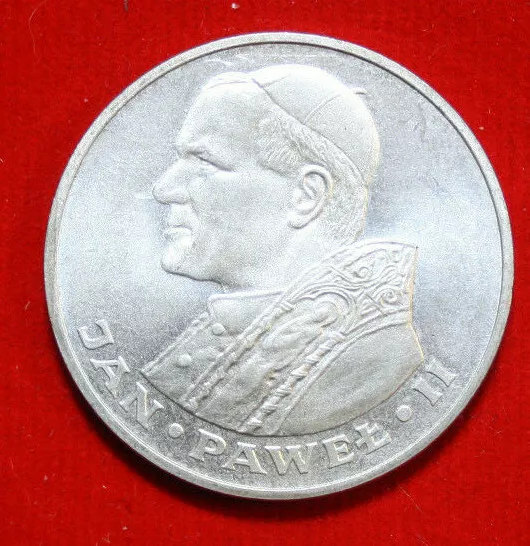 Polen-Poland 1000 Zlotych 1983 rare Silver Coin F4535 KM# Y144 ST-BU Frosted