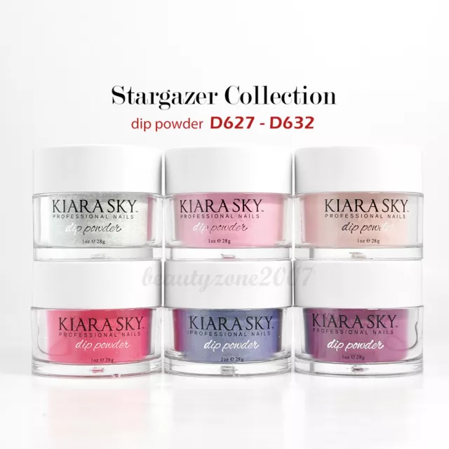 Kiara Sky Nail Color Dipping Powder StarGazer Collection 1oz *Choose One*