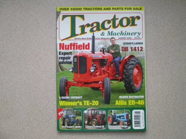 tractor and machinery magazine august 2009 nuffield   allised-40