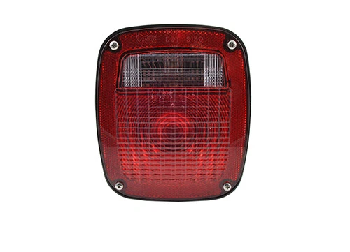 Grote STT LAMP, RED, SUPERNOVA LED, W/LIC, DOUBLE OE CONNECTION (53650)