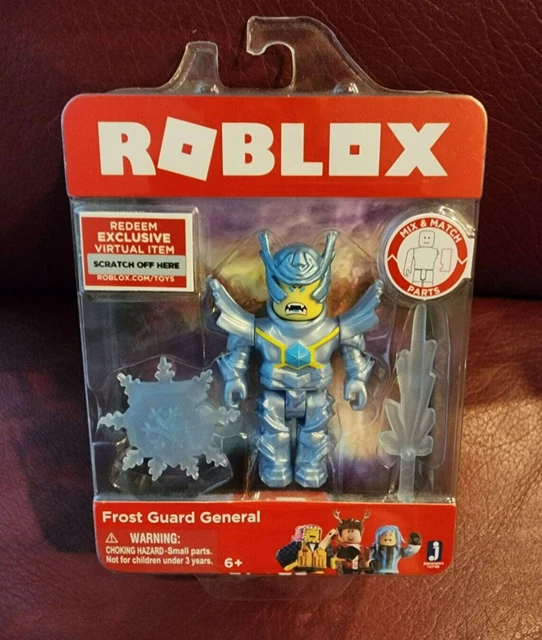 FIGURINE ROBLOX TOYS OG Series 3 Frost Guard General Core avec code