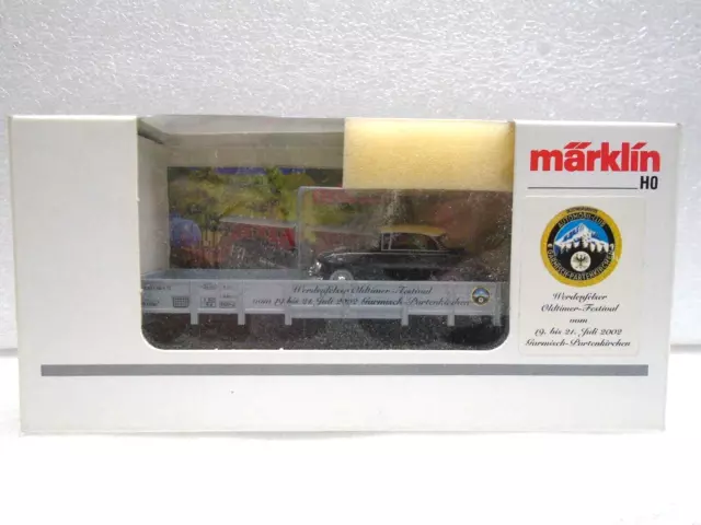 Marklin Old Timer Festival June 2002 flat Car MIB  B16