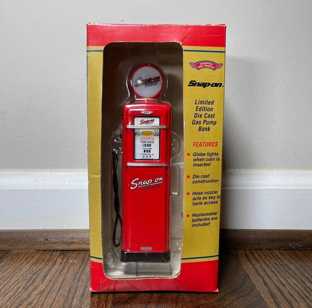 SNAPON LIMITED EDITION Die Cast Gas Pump Bank Crown Premiums SSX2044