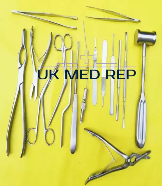 Septoplasty Surgery Instruments Set of 23 ENT Surgical Instruments