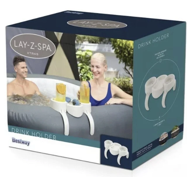 LAY Z SPA Lazy Spa Hot Tub Pool Snack Tray Cup Holder Drink Holder