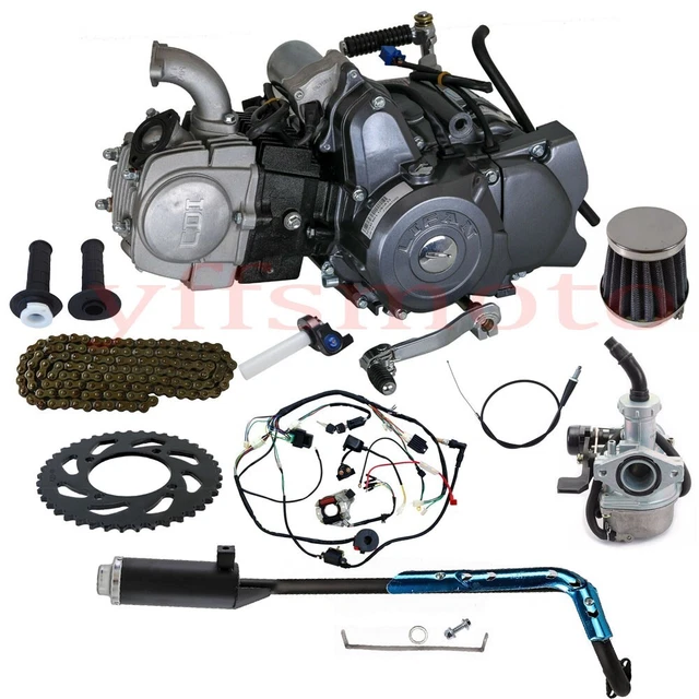 LIFAN 125CC KICK Start Engine Motor Full Kit for Honda Motorcycle CT70