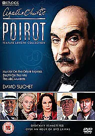 Agatha Christie's Poirot: Collection DVD (2012) David Suchet cert 15 3 discs