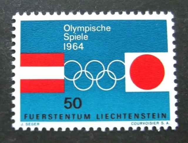 Liechtenstein-1964-Olympic Games-MNH